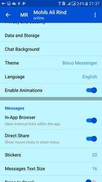 Binco Messenger screenshot 6