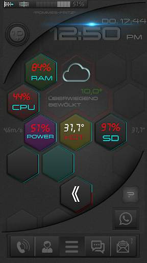 Brown Total Launcher Theme screenshot 8