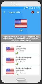 Super VPN screenshot 6