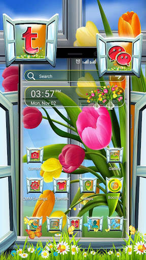 Tulip Flower Theme Launcher screenshot 1