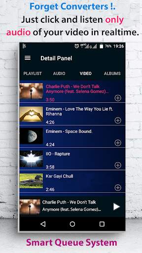 Bajaoo Music Player screenshot 2