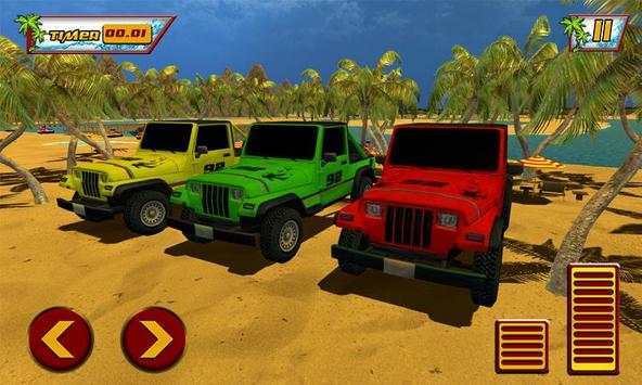 Water Surfer Jeep Adventure – Beach Mad Car Race screenshot 3
