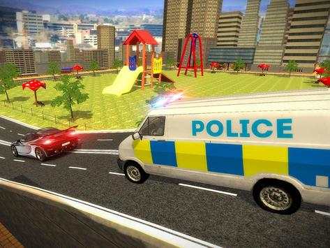 Police Mini Bus Crime Pursuit screenshot 4