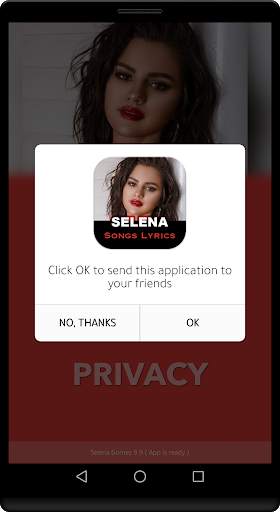 Selena Gomez Songs Lyrics Offline (New Version) screenshot 3