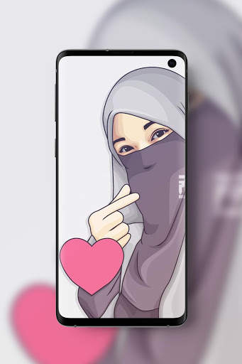 Best Cartoon Muslimah Wallpapers HD screenshot 3