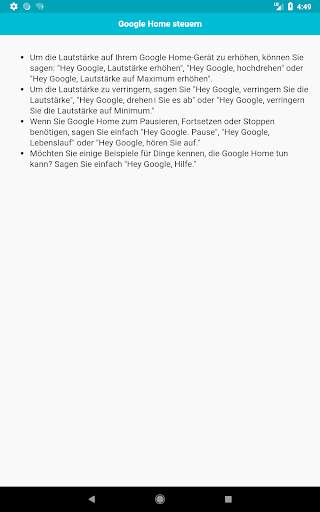 Befehle für Google Assistant screenshot 11