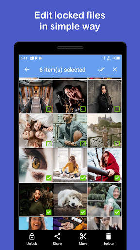File locker - Lock my files 4 تصوير الشاشة