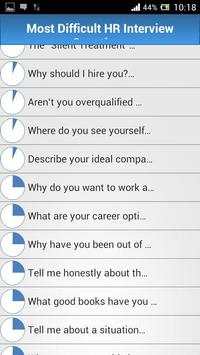 Job HR Interview Questions скриншот 2