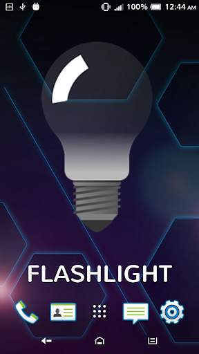 Super LED Flashlight & Widget screenshot 1