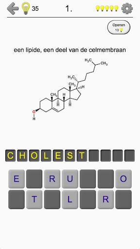 Steroïden - De chemische formules van hormonen screenshot 4