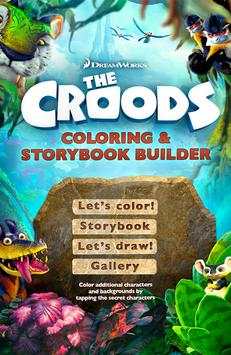 The Croods Coloring Storybook 6 تصوير الشاشة