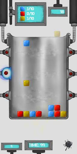 Suction Paint Labs: Match 3 Physics Block Game screenshot 3