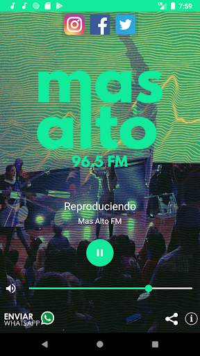 Mas Alto FM screenshot 2