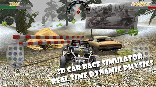 Car Crash Forest racing game screenshot 9