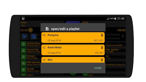 MP3-DJ the MP3-Player screenshot 4