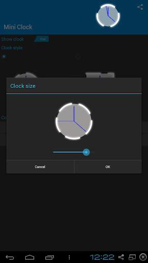 Mini Clock स्क्रीनशॉट 8