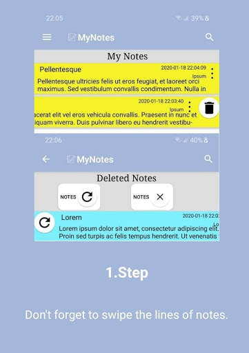 MyNotes screenshot 2