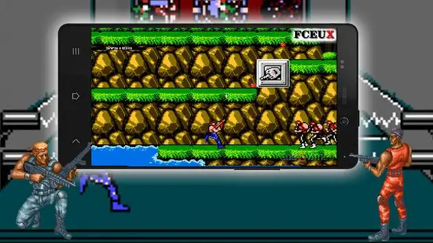 Classic Contra Game screenshot 1