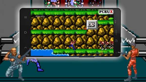 Classic Contra Game screenshot 1
