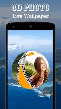3D Photo Live Wallpaper 2 تصوير الشاشة