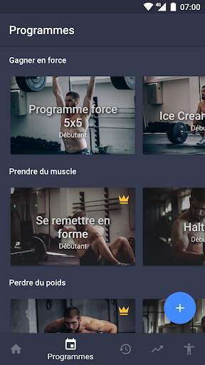 Programme Musculation screenshot 1