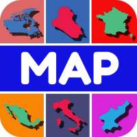 Fun Quizzes - World Map Quiz logo