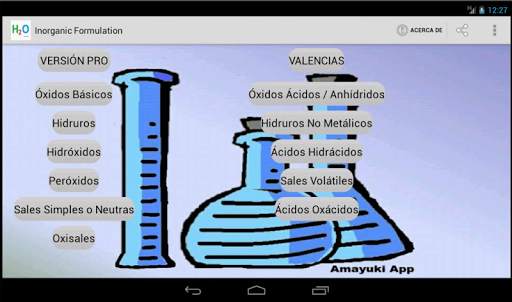 Chemical Inorganic Formulation 4 تصوير الشاشة