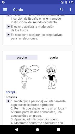 Verbos Español screenshot 2