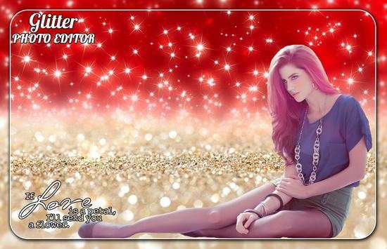 Glitter Photo Editor screenshot 1