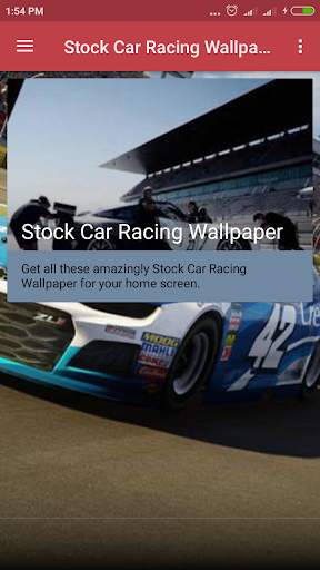 Stock Car Racing Wallpaper screenshot 1