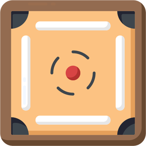 Carrom Game - 2 Player Offline icon