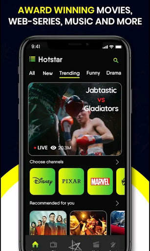 Hotstar Serial App - Live TV HD Movie Guide screenshot 2