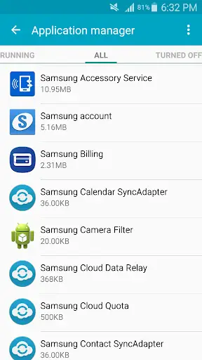 Samsung Accessory Service 2 تصوير الشاشة