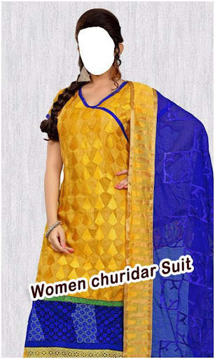 Women Churidar Suit HD screenshot 1