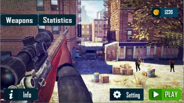 zombie sniper hunter 3d game screenshot 6