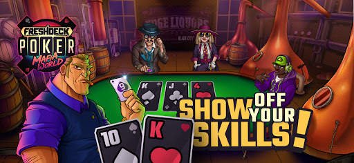 Fresh Deck Poker - Mafia World & Texas Holdem Gang screenshot 1