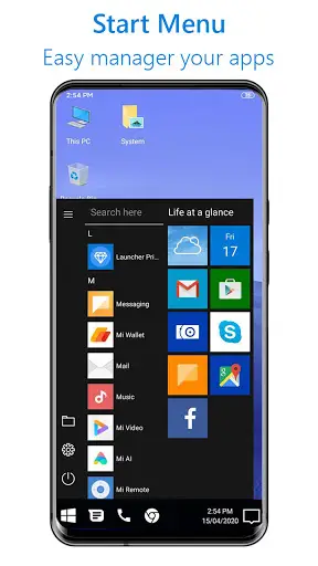 PC Launcher - Computer Launcher & Windows 10 Theme screenshot 2