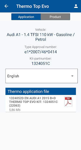 Webasto Service App screenshot 8
