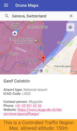 Swiss Drone Maps скриншот 3