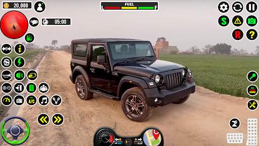 Offroad Jeep Driving Game 2023 screenshot 6