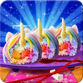 Rainbow Unicorn Sushi Maker! DIY Cooking Game 1.0.1