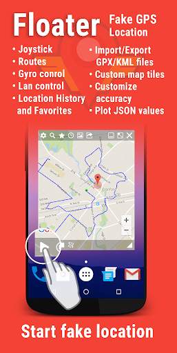 Fake GPS Location - Floater screenshot 1