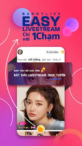 Bunny Live - Live stream, video & chat screenshot 1