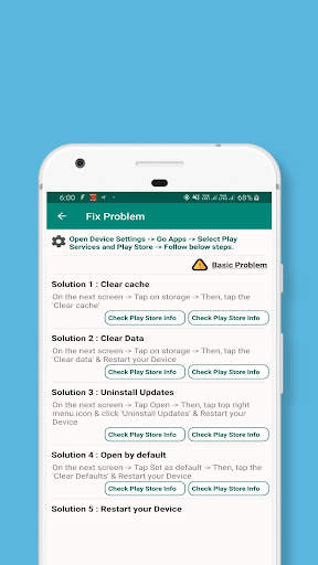 Only Check Play services Info скриншот 2