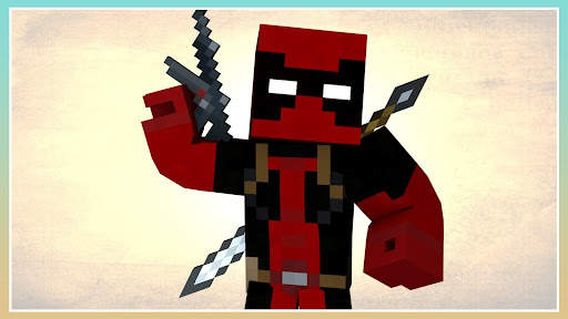 Deadpool Mod for Minecraft PE screenshot 1