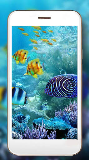 Aquarium World Live Wallpaper screenshot 1