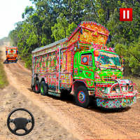 Indian Cargo Truck Driving: Truck Transport Games logo