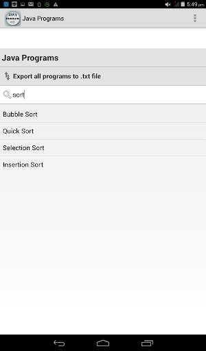 Java Programs App скриншот 8