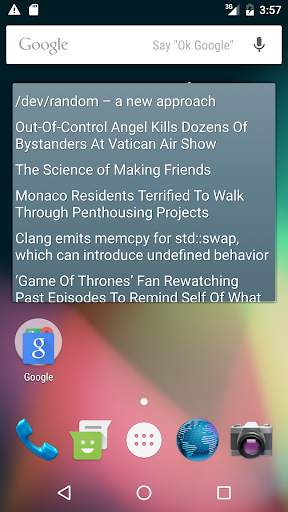 Minimal News Feed Widget screenshot 2