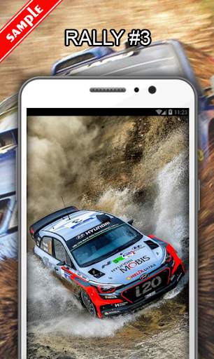 Rally Car Wallpapers 4 تصوير الشاشة
